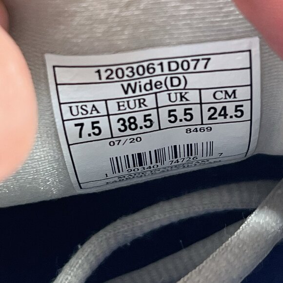 Brooks Addiction 14 Womens Size 7.5 D Wide Grey Lace Up Running Walking Shoes - Picture 10 of 10